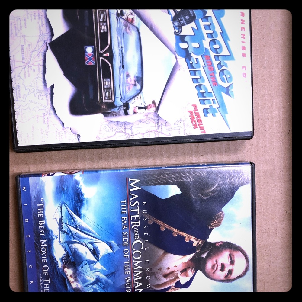 1 Pair previously viewed dvds